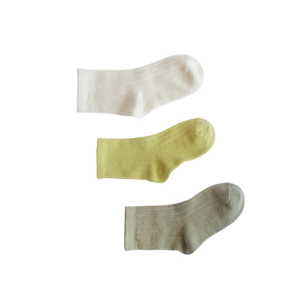Lille Trove, 3lü Çorap Seti / Yeşil