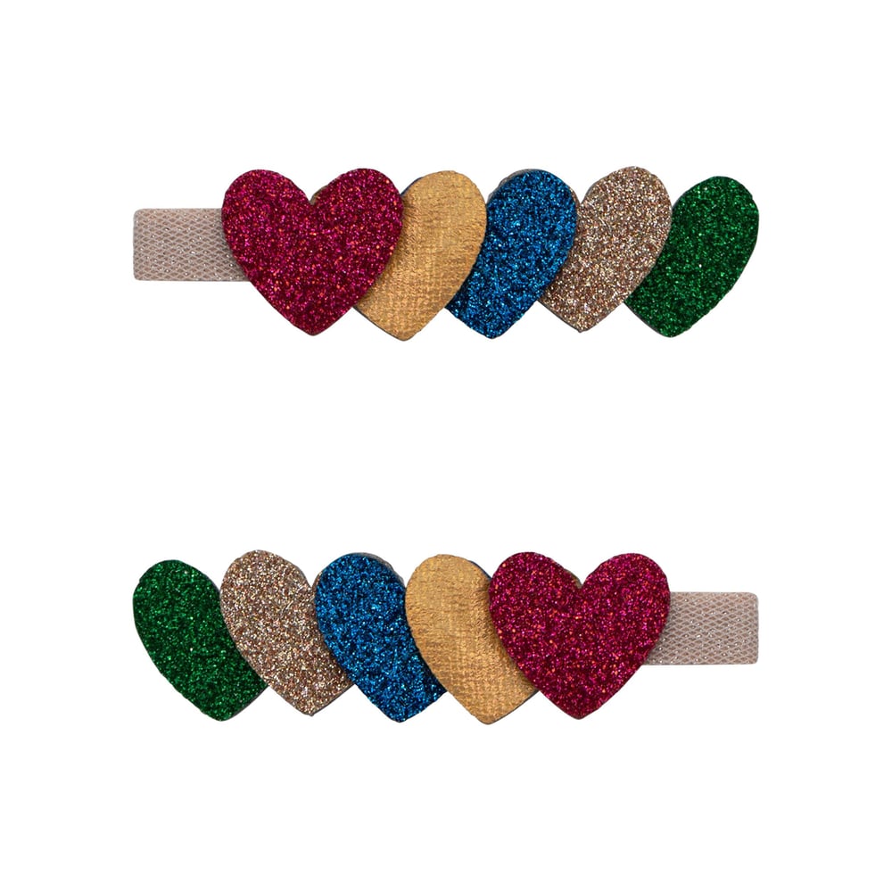 Mimi & Lula Jazzy Layered Heart 2li Toka