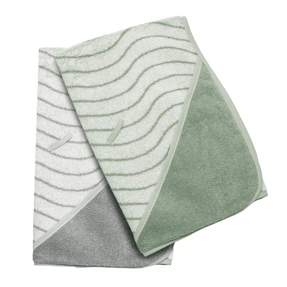 Hoodie Başlıklı Havlu, Woodland Sage green