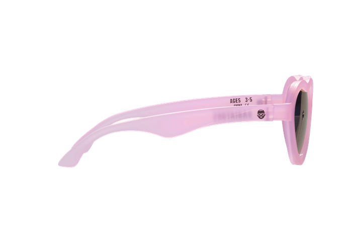 Babiators Polarize Heart Güneş Gözlüğü Frosted Pink 3-5 Yaş