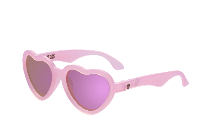 Babiators Polarize Heart Güneş Gözlüğü Frosted Pink 6+ Yaş