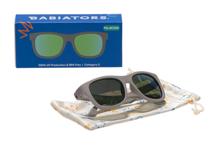 Babiators Polarize Navigator Güneş Gözlüğü Graphite Gray 0-2 Yaş