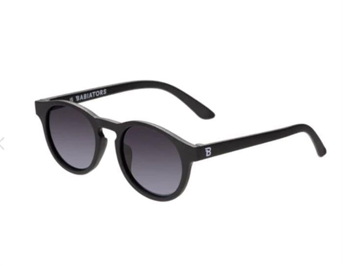 Babiators Smoke Polarize Lensli Keyhole Güneş Gözlüğü Jet Black 3-5 yaş