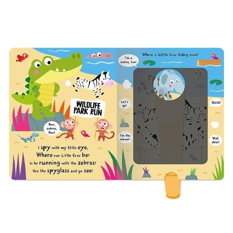 Big Croc Little Croc - Magic Spyglass Board Book
