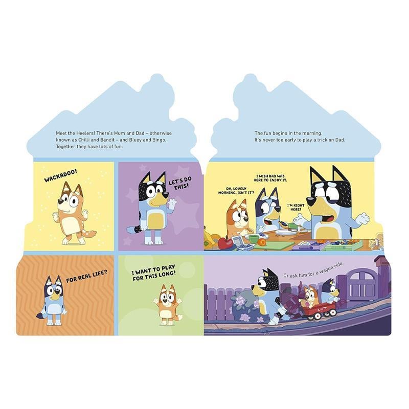 Bluey - At Home With The Heelers - Board Book