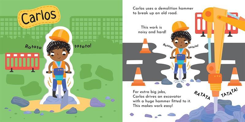 Build and Play - Construction Site Book and Play