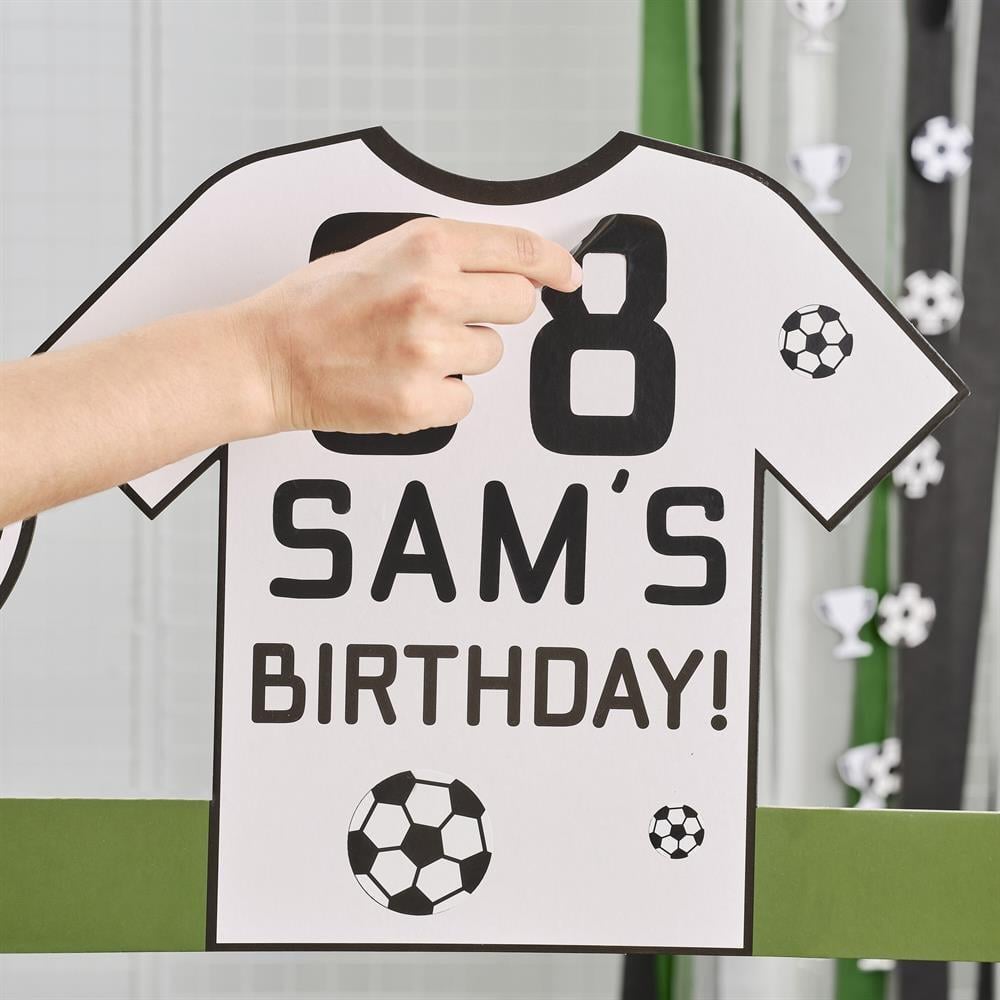 Ginger Ray - Photobooth Frame Customisable Football - Futbol Fotoğraf Çerçevesi