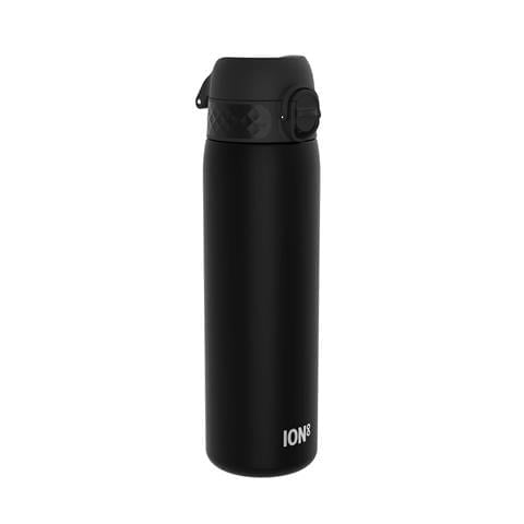 ION8 - İnce Suluk - Siyah - 500 Ml - Sızdırmaz - BPA İçermeyen