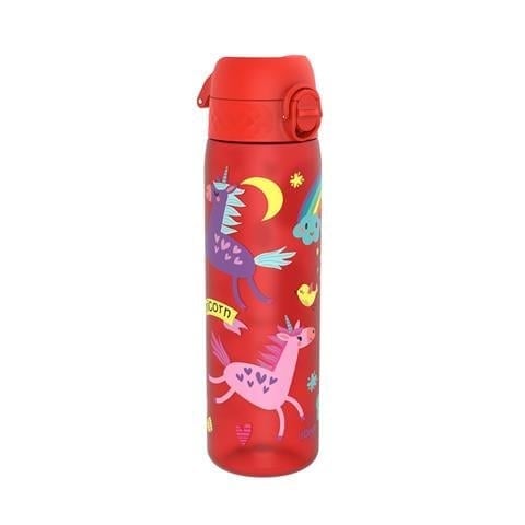 ION8 - İnce Suluk - Kırmızı Unicorn - 500 Ml - Sızdırmaz - BPA İçermeyen