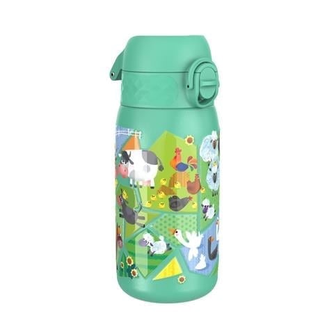ION8 - Paslanmaz Çelik Çocuk Suluk - Çiftlik Hayvanları - 400 Ml - Sızdırmaz