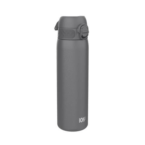 ION8 - Paslanmaz Çelik İnce Suluk - Gri - 600 Ml - Sızdırmaz