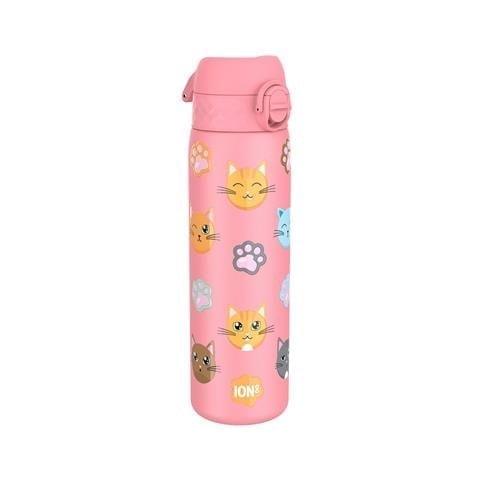 ION8 - Paslanmaz Çelik İnce Suluk - Kediler - 600 Ml - Sızdırmaz