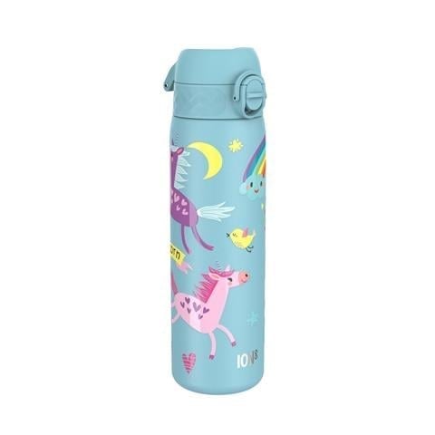 ION8 - Paslanmaz Çelik İnce Suluk - Mavi Unicorn - 600 Ml - Sızdırmaz
