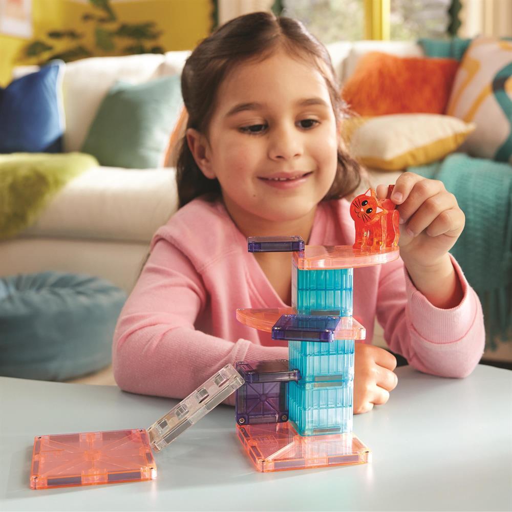 MAGNA-TILES® - Cat Tree Manyetik Bloklar - 13 Parça