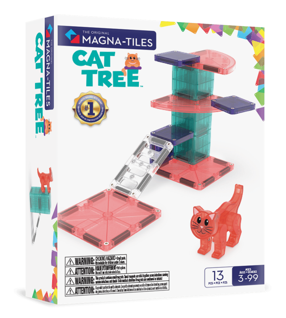 MAGNA-TILES® - Cat Tree Manyetik Bloklar - 13 Parça