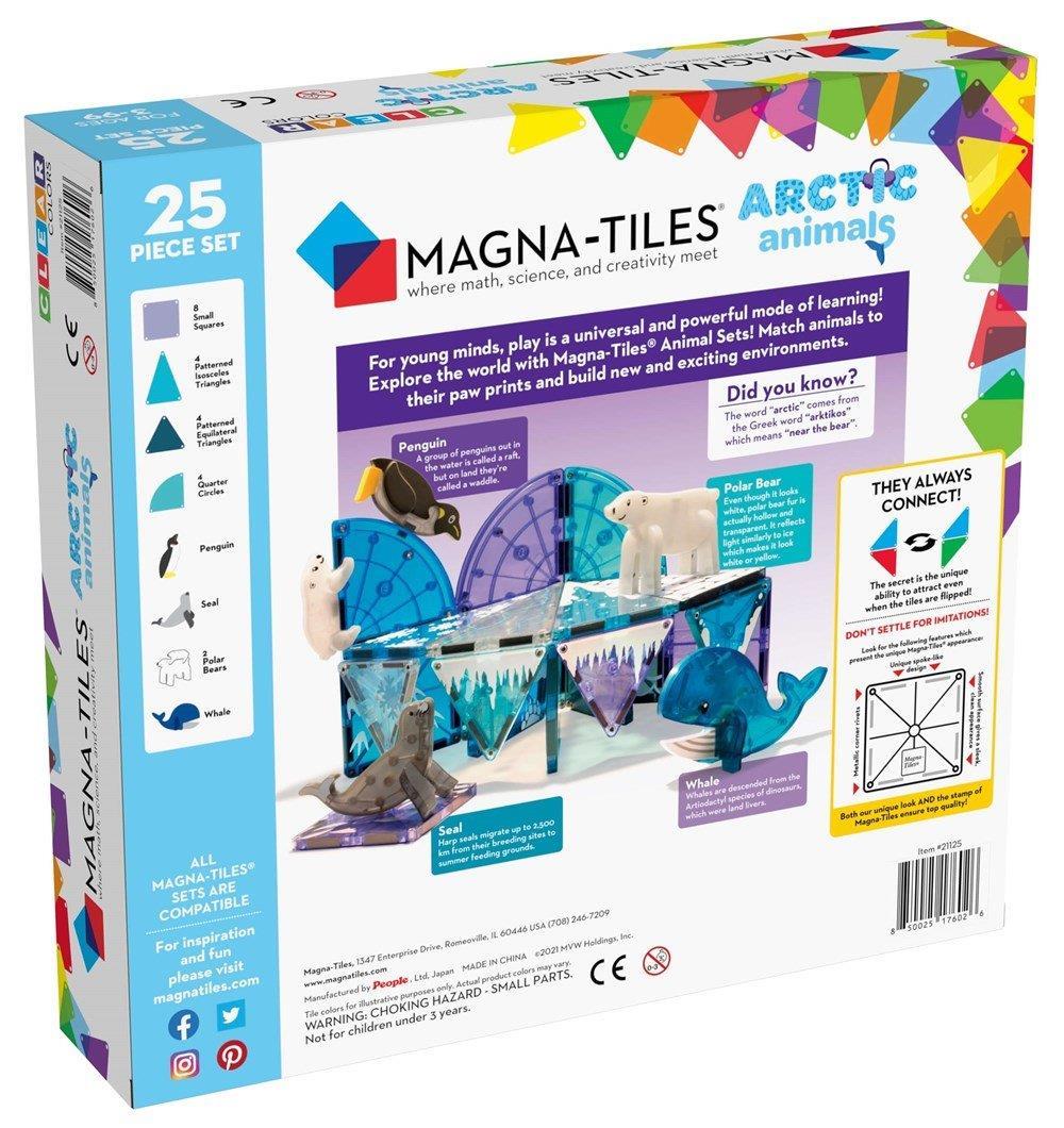 MAGNA-TILES® - Kuzey Kutbu Manyetik Bloklar - 25 Parça