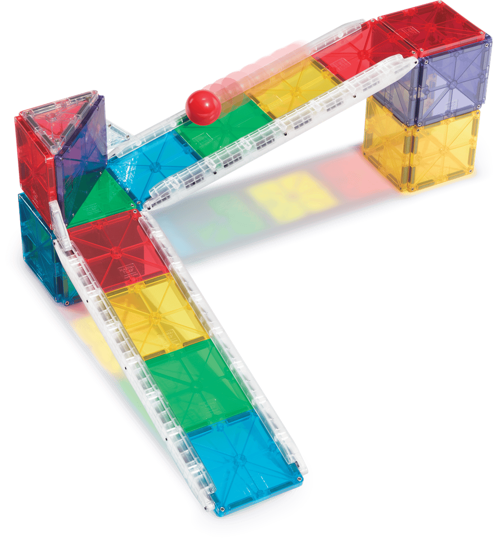 MAGNA-TILES® - Rail Racers Manyetik Bloklar - 33 Parça
