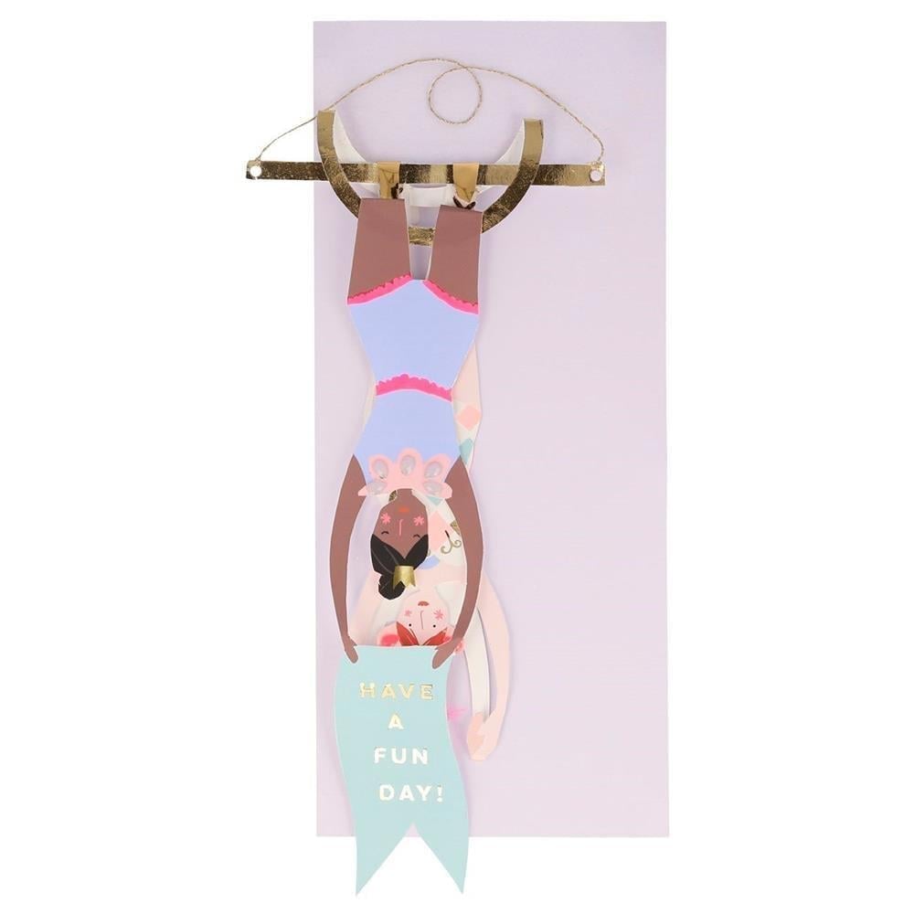 Meri Meri - Acrobats Mobile Card - Akrobat Kart