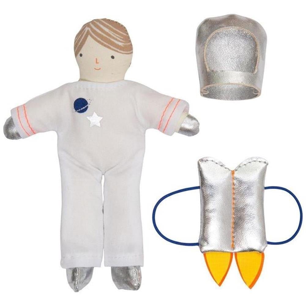 Meri Meri - Astronaut Mini Suitcase Doll - Mini Astronot Oyuncaklı Çanta