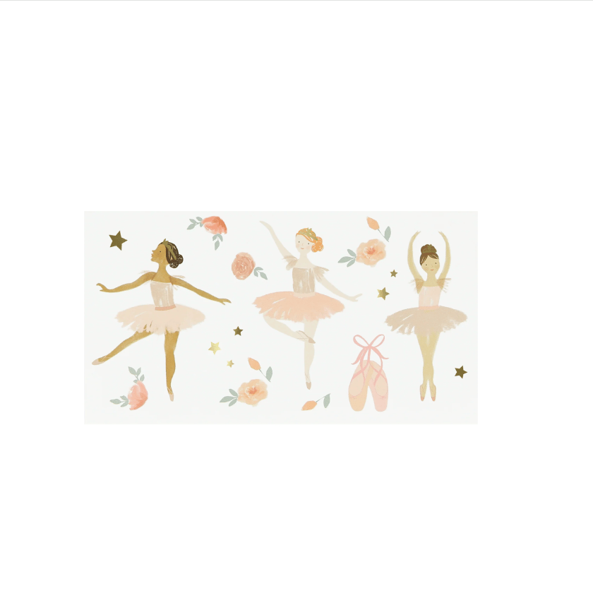 Meri Meri - Ballet Tattoos - Balerin Geçici Dövmeler