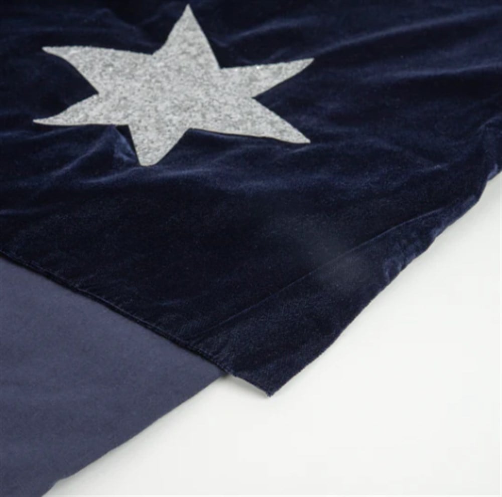 Meri Meri - Blue Velvet Wizard Costume - Mavi Büyücü Kostümü