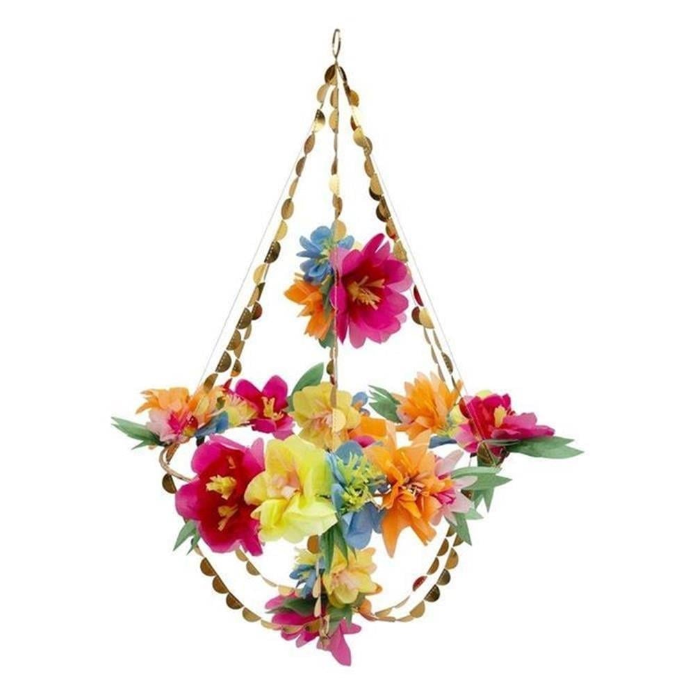 Meri Meri - Bright Blossom Chandelier - Parlak Çiçekli Süs Avize