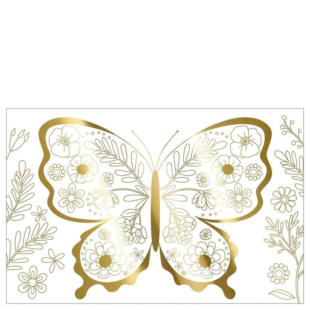 Meri Meri - Butterfly Colouring Posters - Kelebek Boyamalı Poster