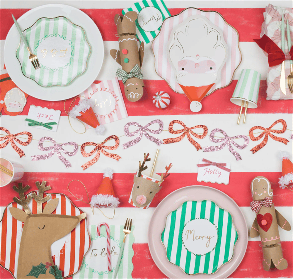 Meri Meri - Christmas Honeycomb Cups - Yeni Yıl Bardak (8Li)