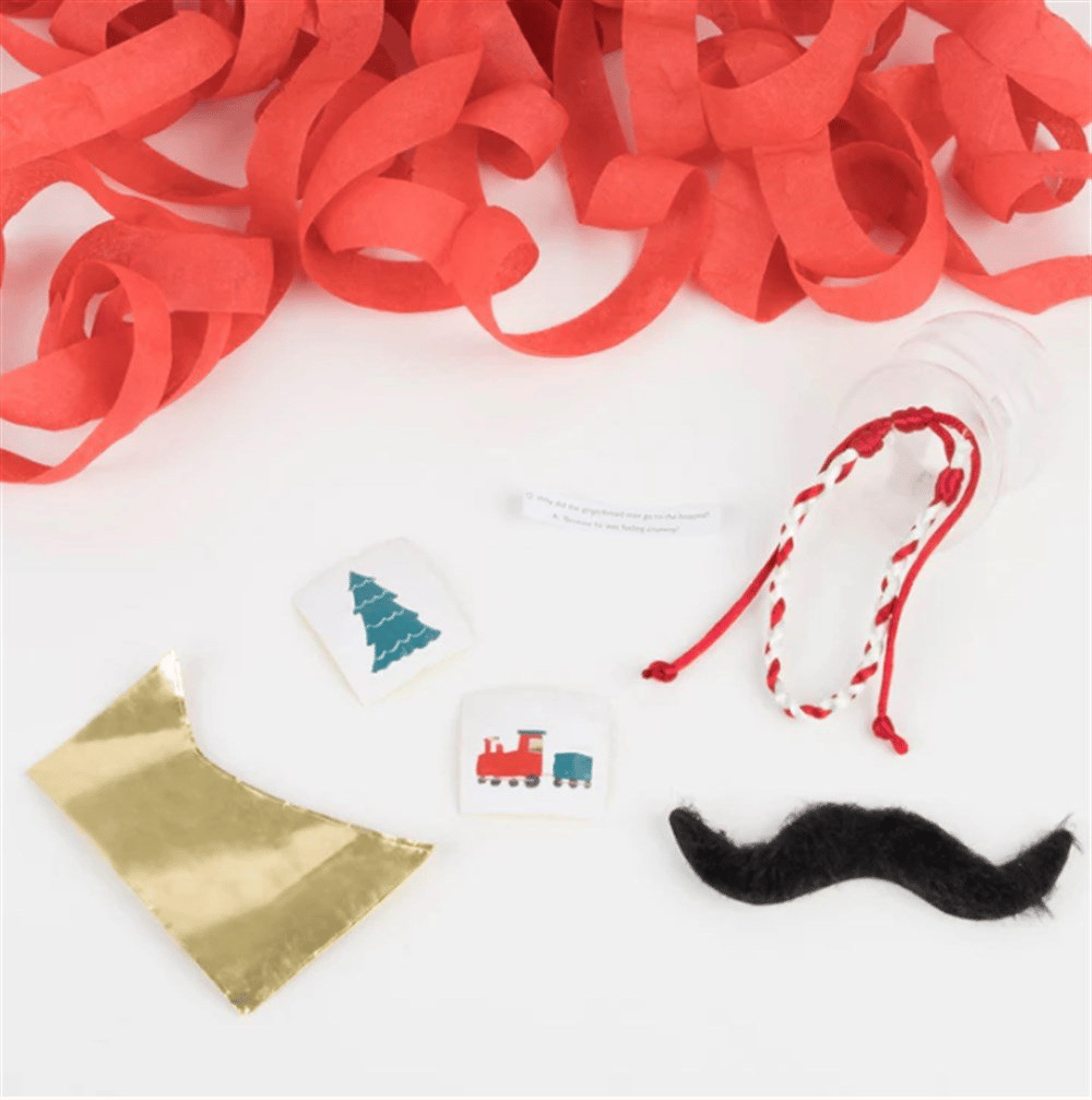 Meri Meri - Christmas Multi Surprise Balls - Yeni Yıl Sürpriz Topları - 6Lı