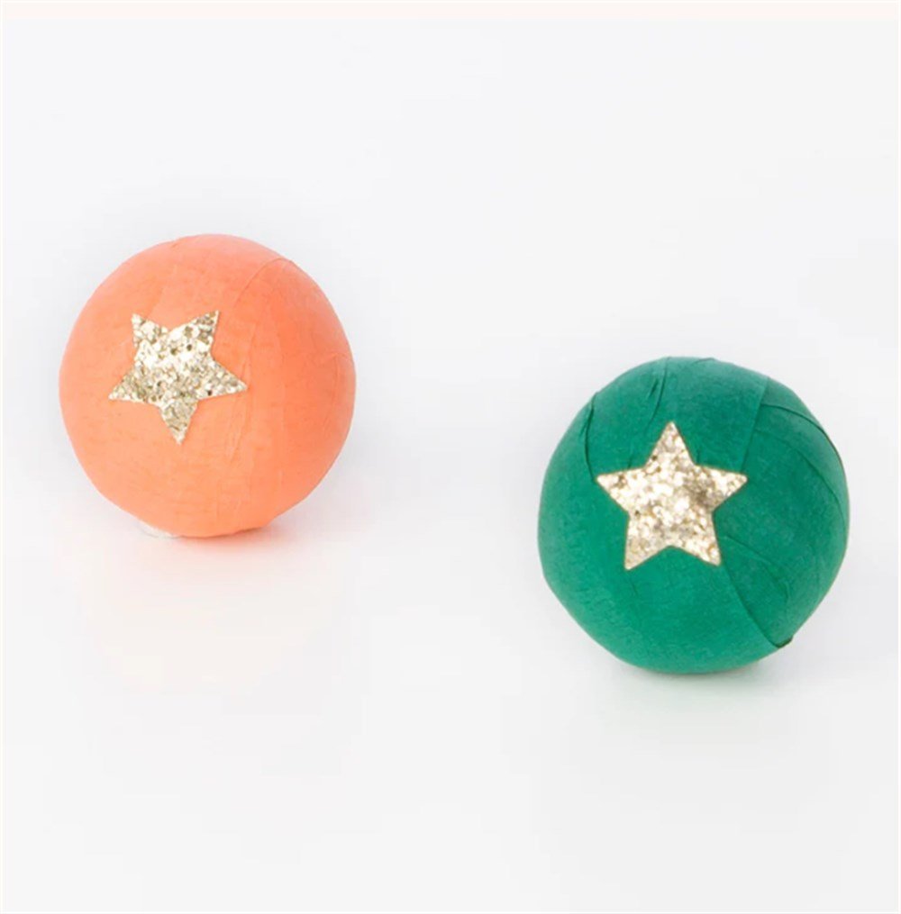 Meri Meri - Christmas Multi Surprise Balls - Yeni Yıl Sürpriz Topları - 6Lı