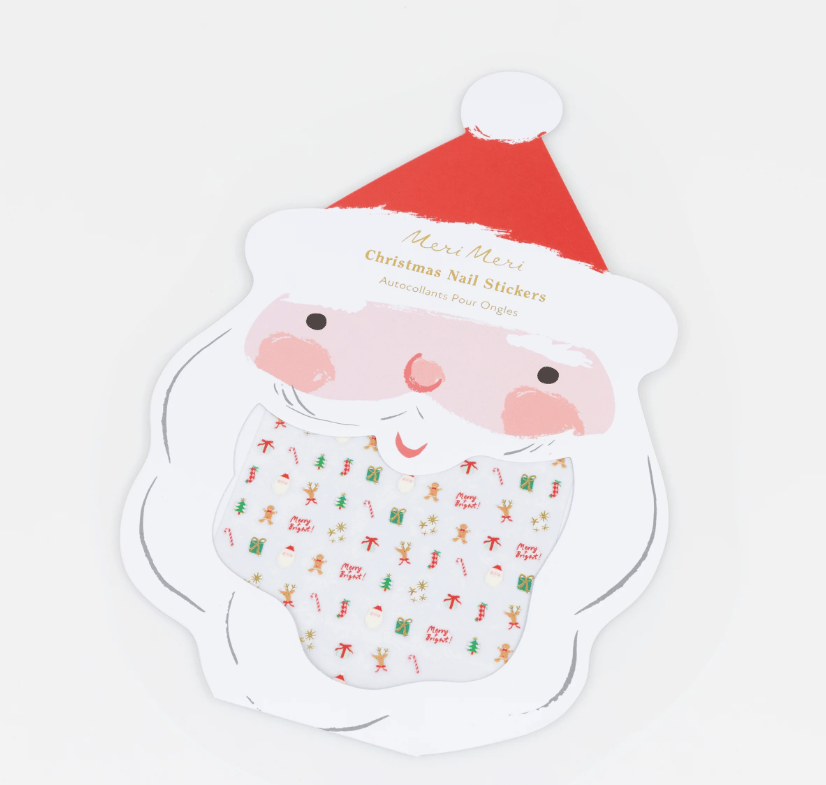 Meri Meri - Christmas Tırnak Sticker - 200 Adet
