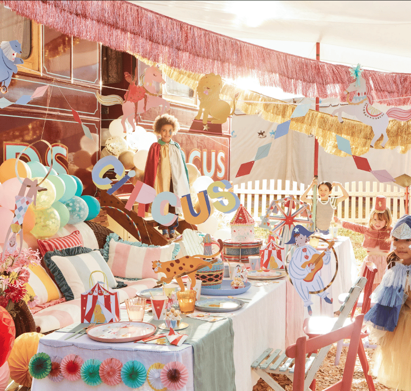 Meri Meri - Circus Party Bags - Sirk Parti Çantaları (8li)