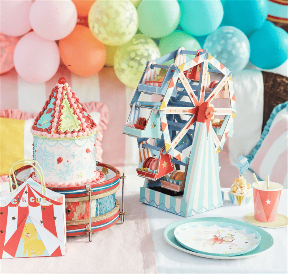Meri Meri - Circus Party Bags - Sirk Parti Çantaları (8Li)