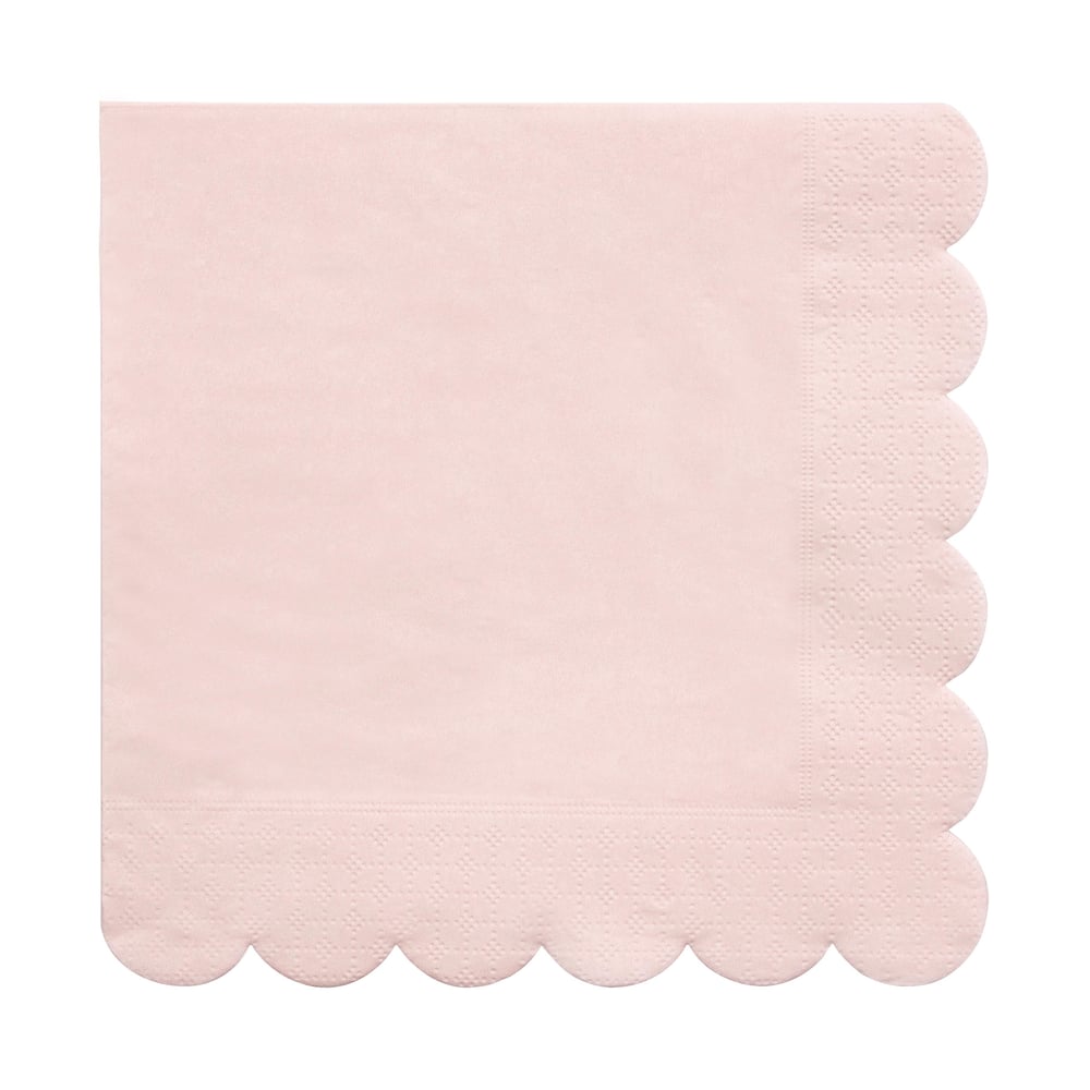 Meri Meri - Dusky Peçete - L - Pembe - 20 Adet