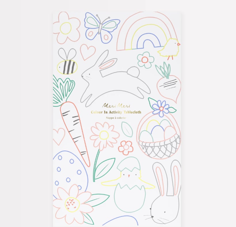 Meri Meri - Easter Aktivite Masa Örtüsü