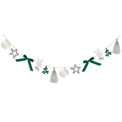 Meri Meri - Elegant Christmas Garland - Yeni Yıl Asılan Süs