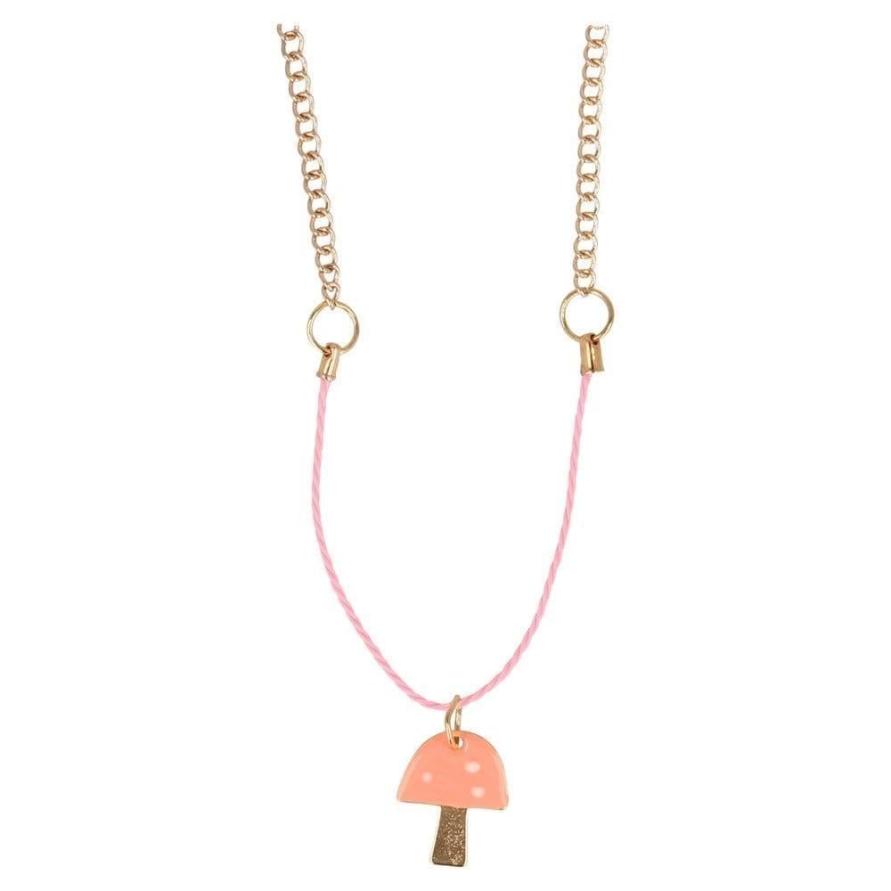 Meri Meri - Enamel Mushroom Necklace - Mantar Kolye