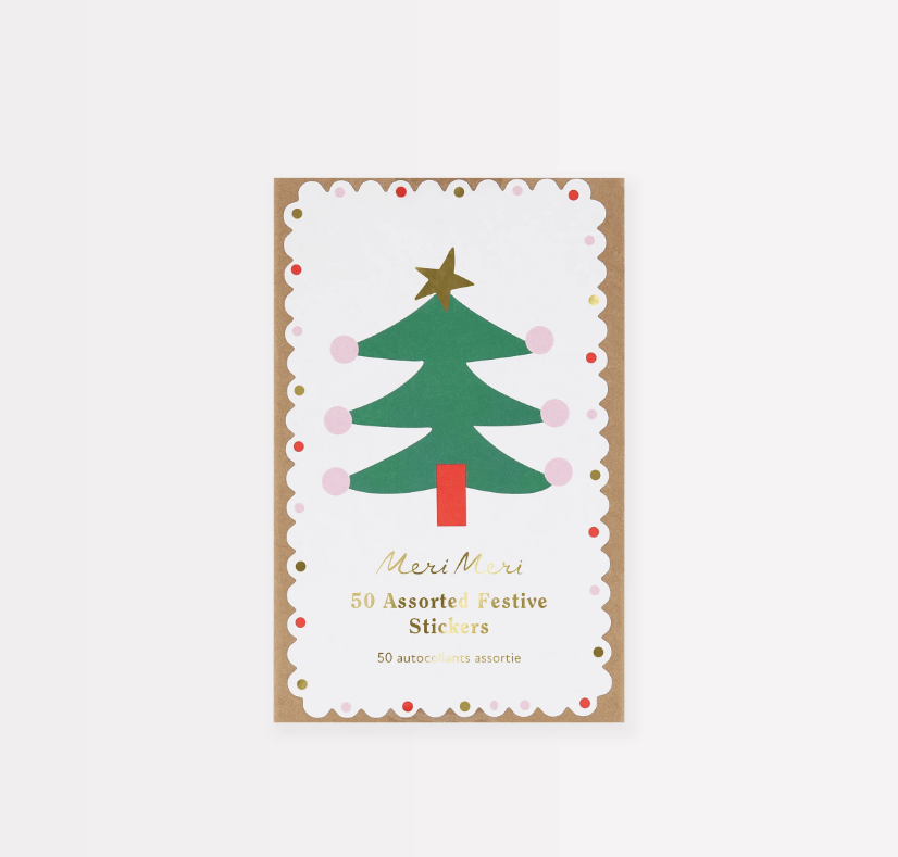 Meri Meri - Festive Stickers - Yeni Yıl Çıkartmaları