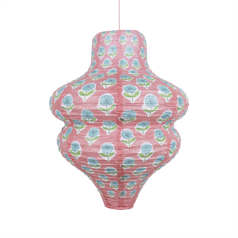 Meri Meri - Flora Pink & Yellow Lanterns - Flora Pembe & Sarı Fenerler - 3 Adet
