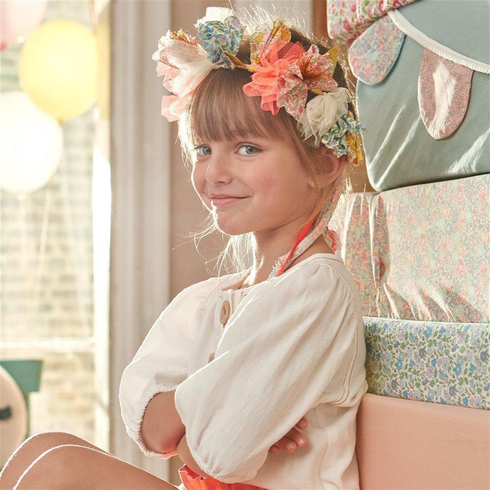 Meri Meri - Floral Halo Crown - Çiçekli Hale Taç