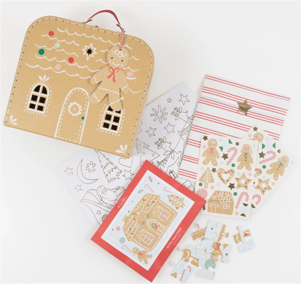Meri Meri - Gingerbread Yeni Yıl Aktivite Çantası