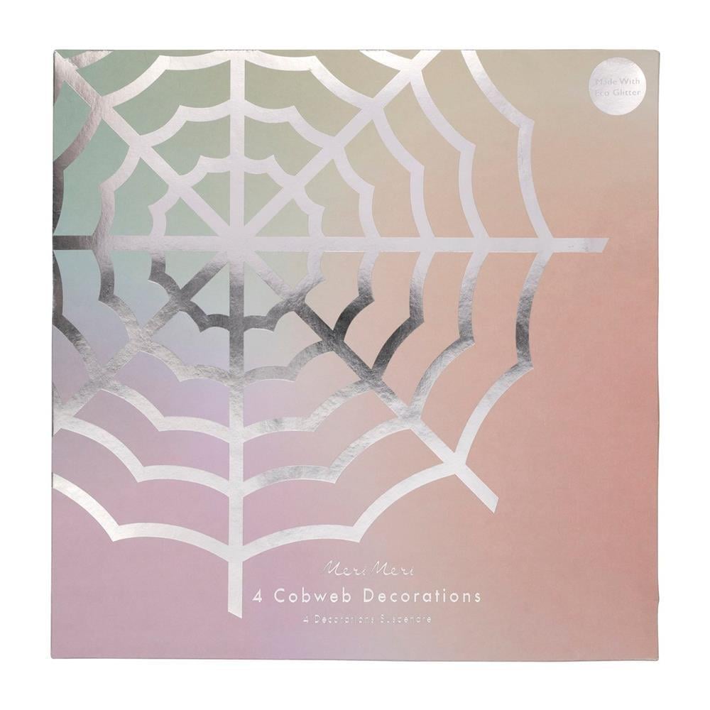 Meri Meri - Halloween Hanging Cobwebs - Halloween Örümcek Ağları