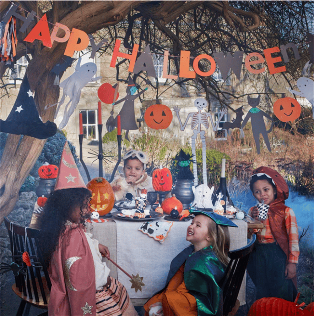 Meri Meri - Happy Halloween Garland - Happy Halloween Asılan Süs