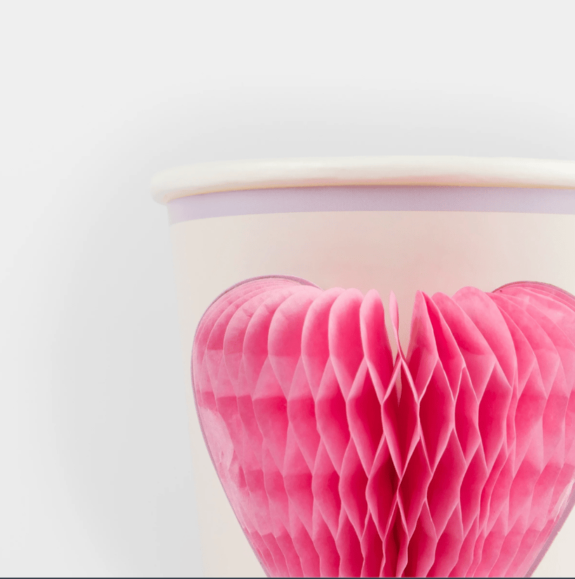 Meri Meri - Happy Icons Cups - Mutlu Yüzler Bardaklar (x8)