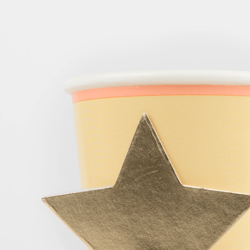 Meri Meri - Happy Icons Cups - Mutlu Yüzler Bardaklar (x8)