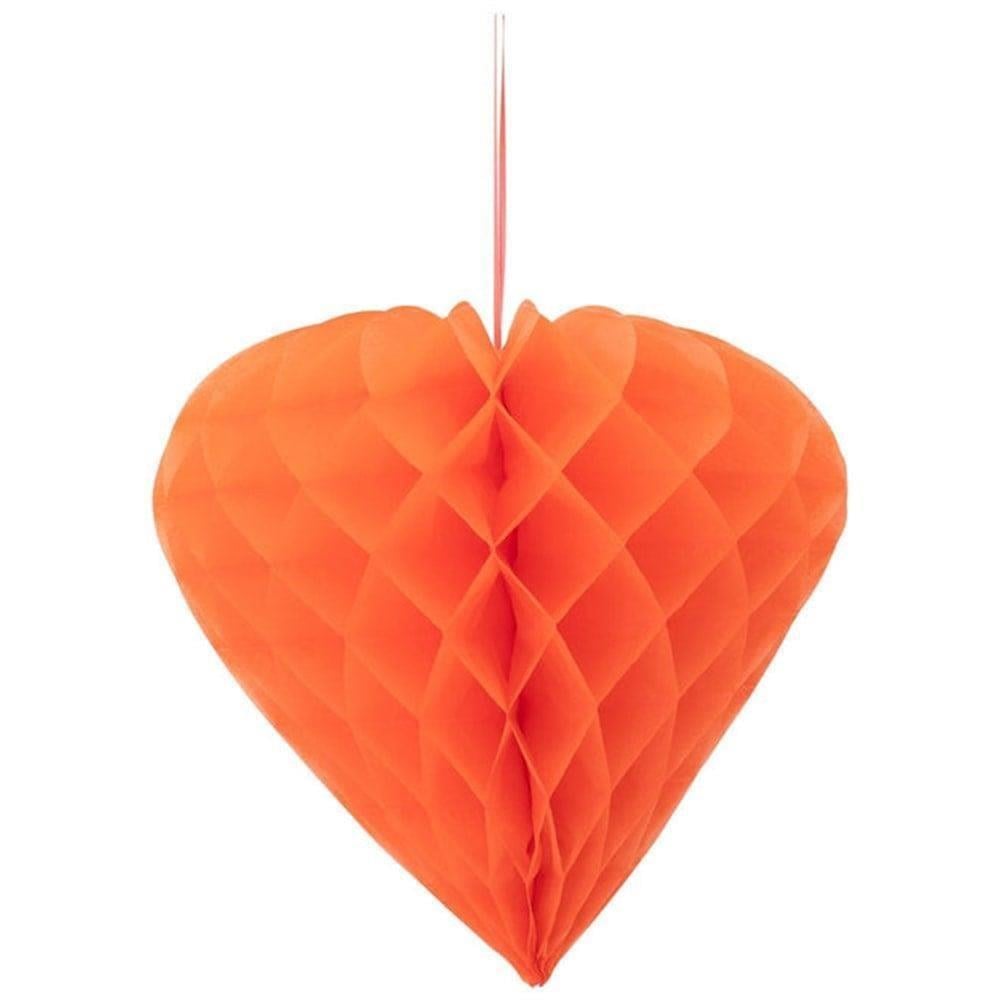 Meri Meri - Heart Honeycomb Decorations - Kalpli Petek Dekorlar