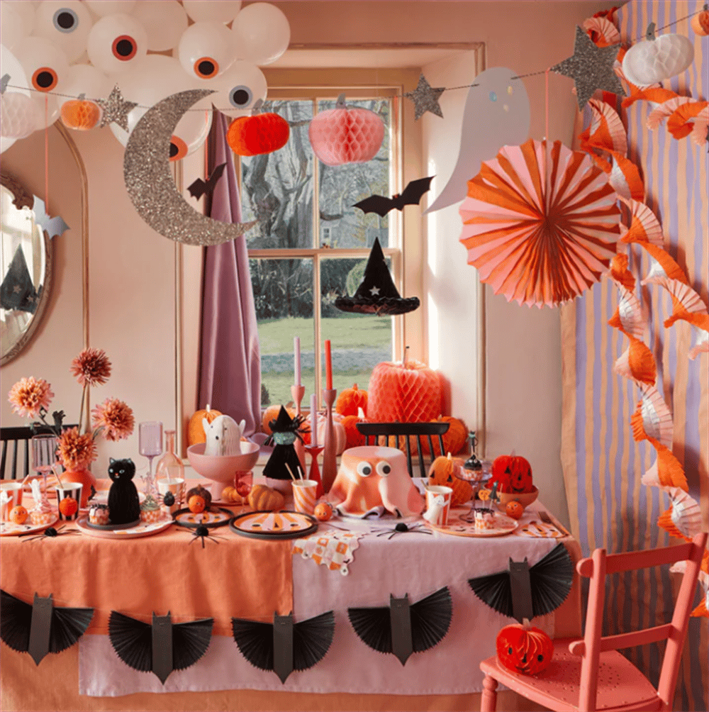 Meri Meri - Honeycomb Halloween Characters - Hallweeon Karakterleri (10Lu)
