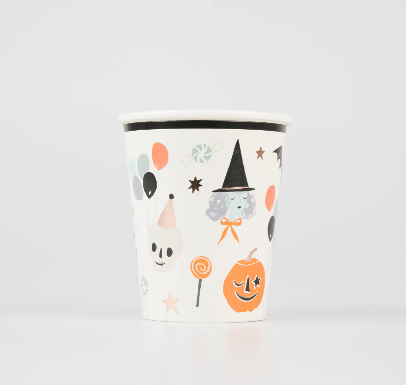Meri Meri - Its Halloween! Cups - Cadılar Bayramı Bardak (8li)
