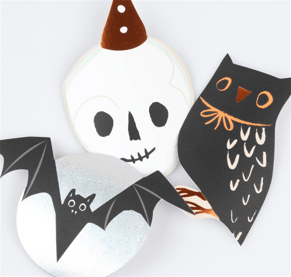Meri Meri - Its Halloween! Shaped Stickers - Cadılar Bayramı Çıkartmaları
