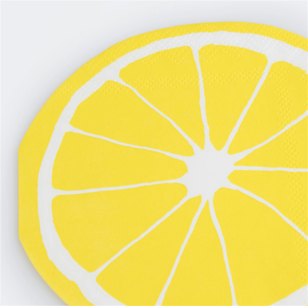 Meri Meri - Lemon Napkins - Limon Peçeteler (X16)